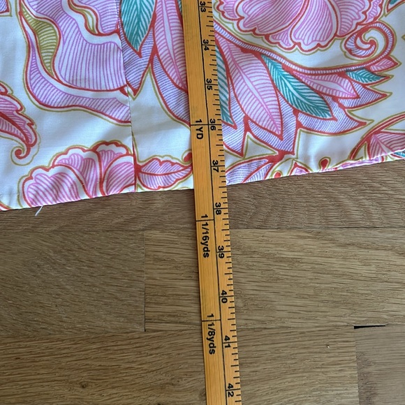 Carnegie of London Vintage Floral Pink Green Yellow Dress Women’s Size 18 - Picture 8 of 16